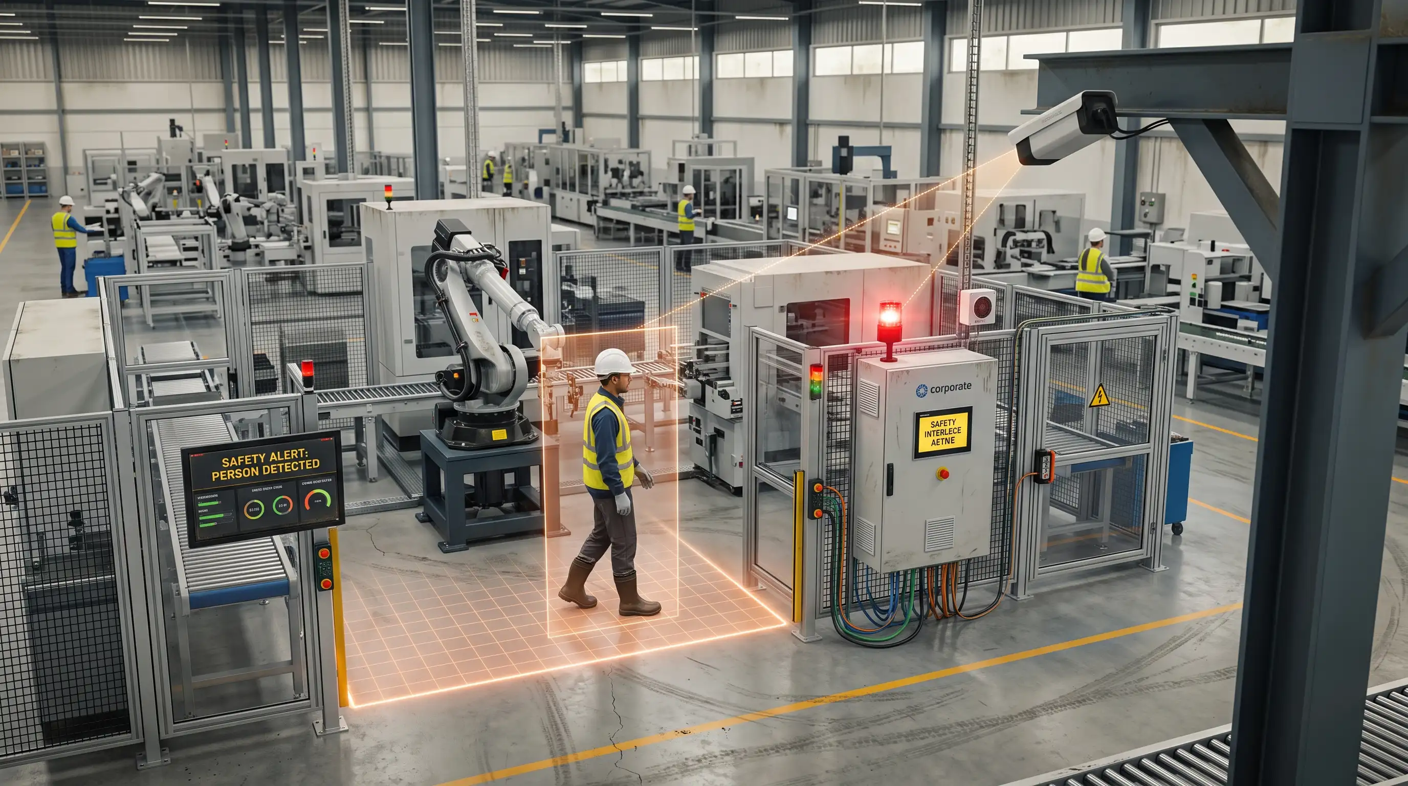 จาก AI Camera สู่ระบบ Automation เชื่อมต่อ Safety Interlock