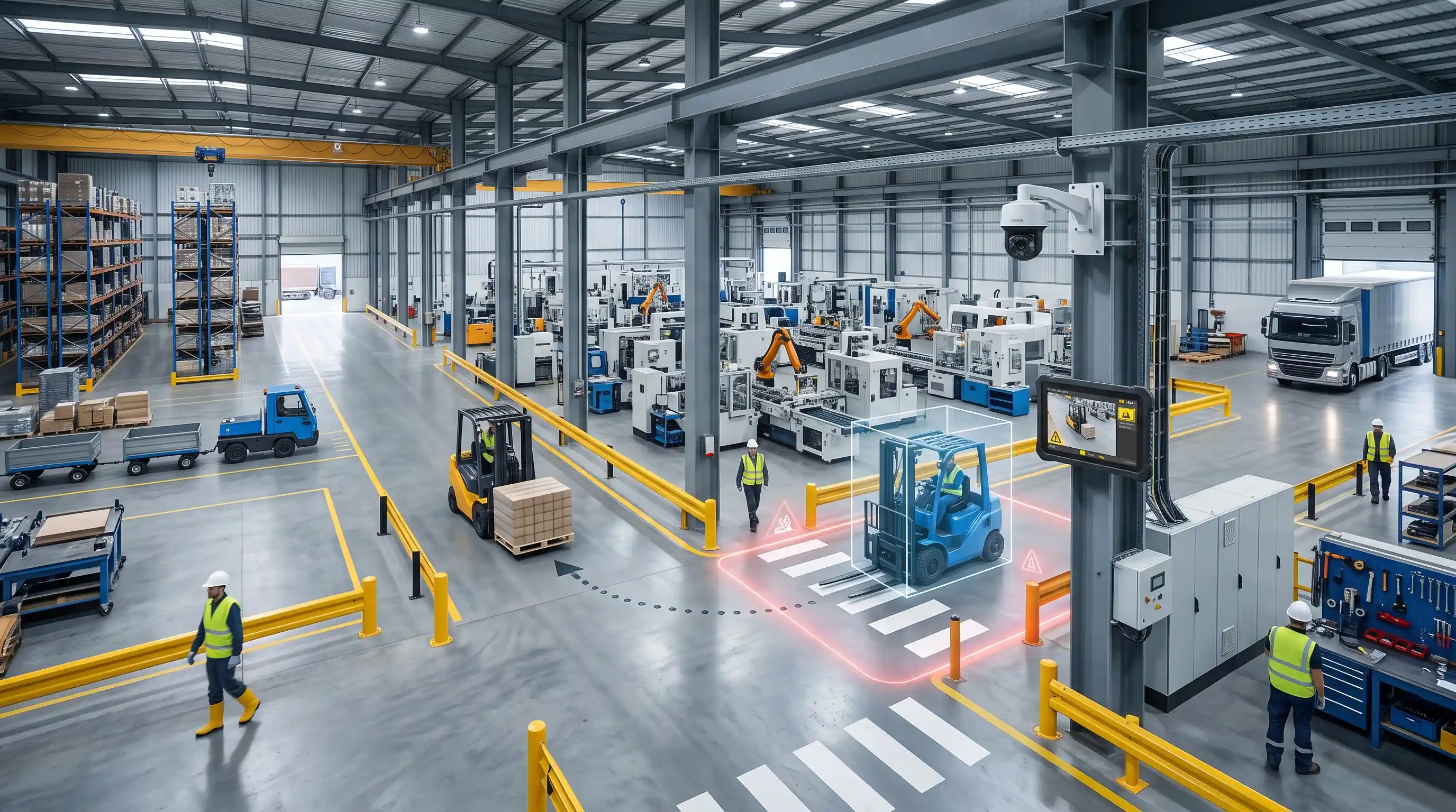 Vehicle Detection - ตรวจจับรถ Forklift หรือยานพาหนะในพื้นที่โรงงาน