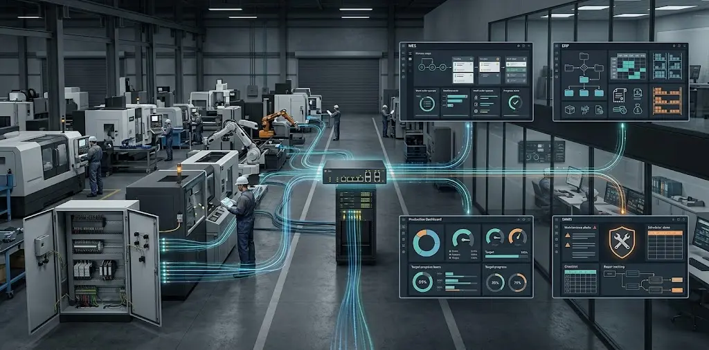 MES IoT Integration - Machine Data ผ่าน IoT ไปยัง MES และระบบอื่น