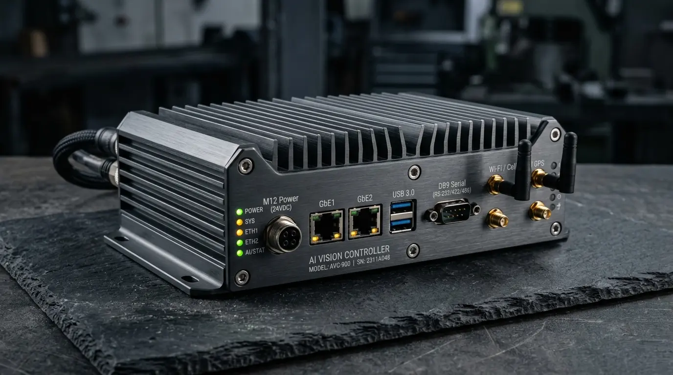 กล่องประมวลผล Vision Controller และ Industrial Edge AI